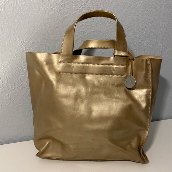 Furla Handbags - Furla Gold Tote